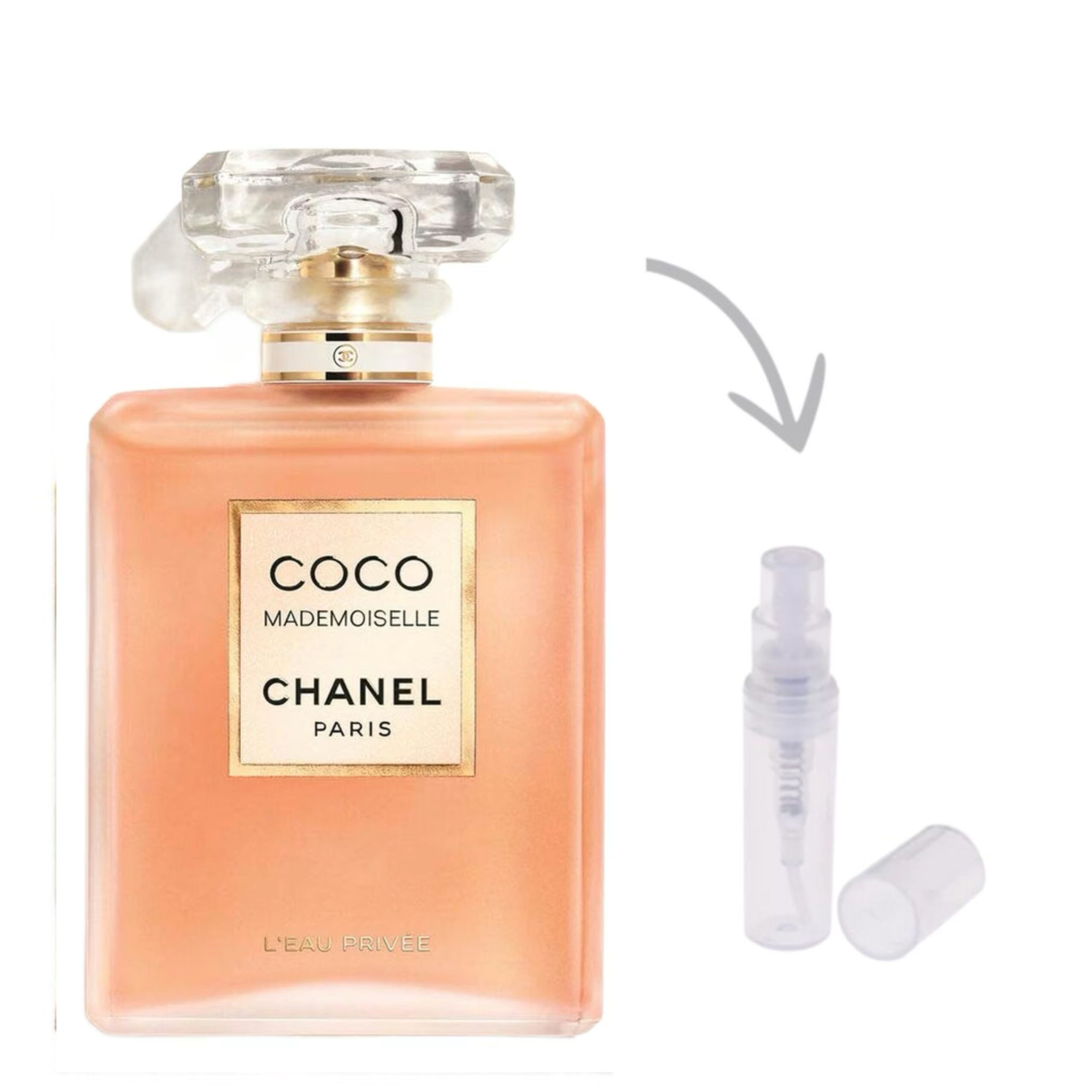 CHANEL COCO MADEMOISELLE８g×2 希少 Chanel Coco Mademoiselle L'Eau Prive - Decant 2ml - 2M Importados